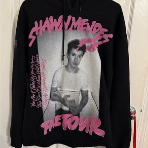 Black and Pink Graphic Hoodie